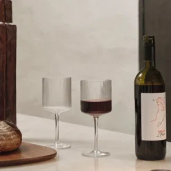 Rödvinsglas Ripple 2-pack