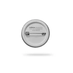 Reflekterande pin liten silver