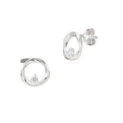 Örhängen Trinity Silver