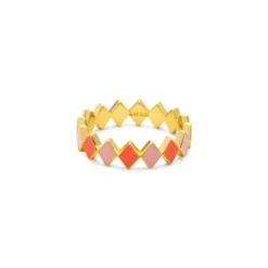 Ring Confetti Rosa
