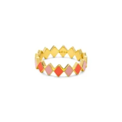 Ring Confetti Rosa st.17