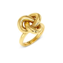 Ring Infinity Knot Large Guld M 17,5 mm