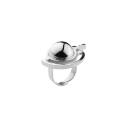 Ring Satellite Dome Silver