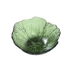 Skål Cabbage glas 16 cm Grön