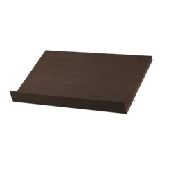 Tidskriftshylla Trä 58x30 Mörk EK