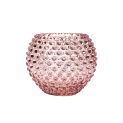 Vas Cara Kristall 18 cm rosa