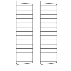 Väggavel 75x20 2-p Mörkgrå