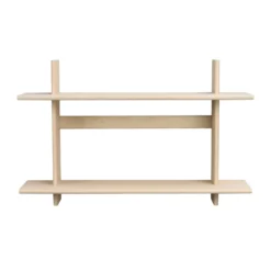 Vägghylla Westlock 75x48cm Vitpigmenterad