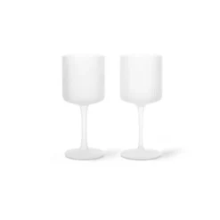 Vinglas Vitt Ripple 2-P Frostad